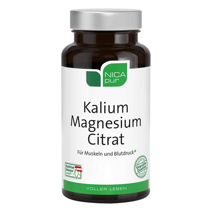 Nicapur Kalium Magnesium Citrat Kapseln, 60 St