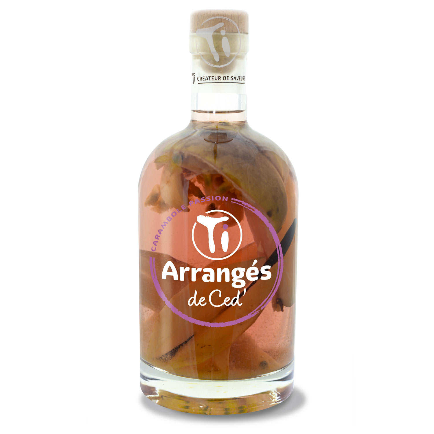 Punch au rhum arrangé carambole passion 32%
