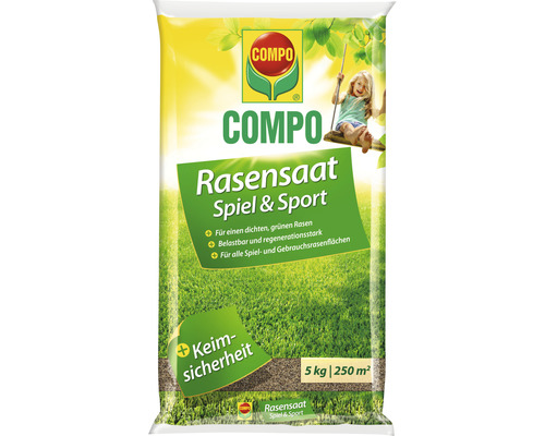COMPO Gazonzaad Play & Sport 5 kg 250 m²