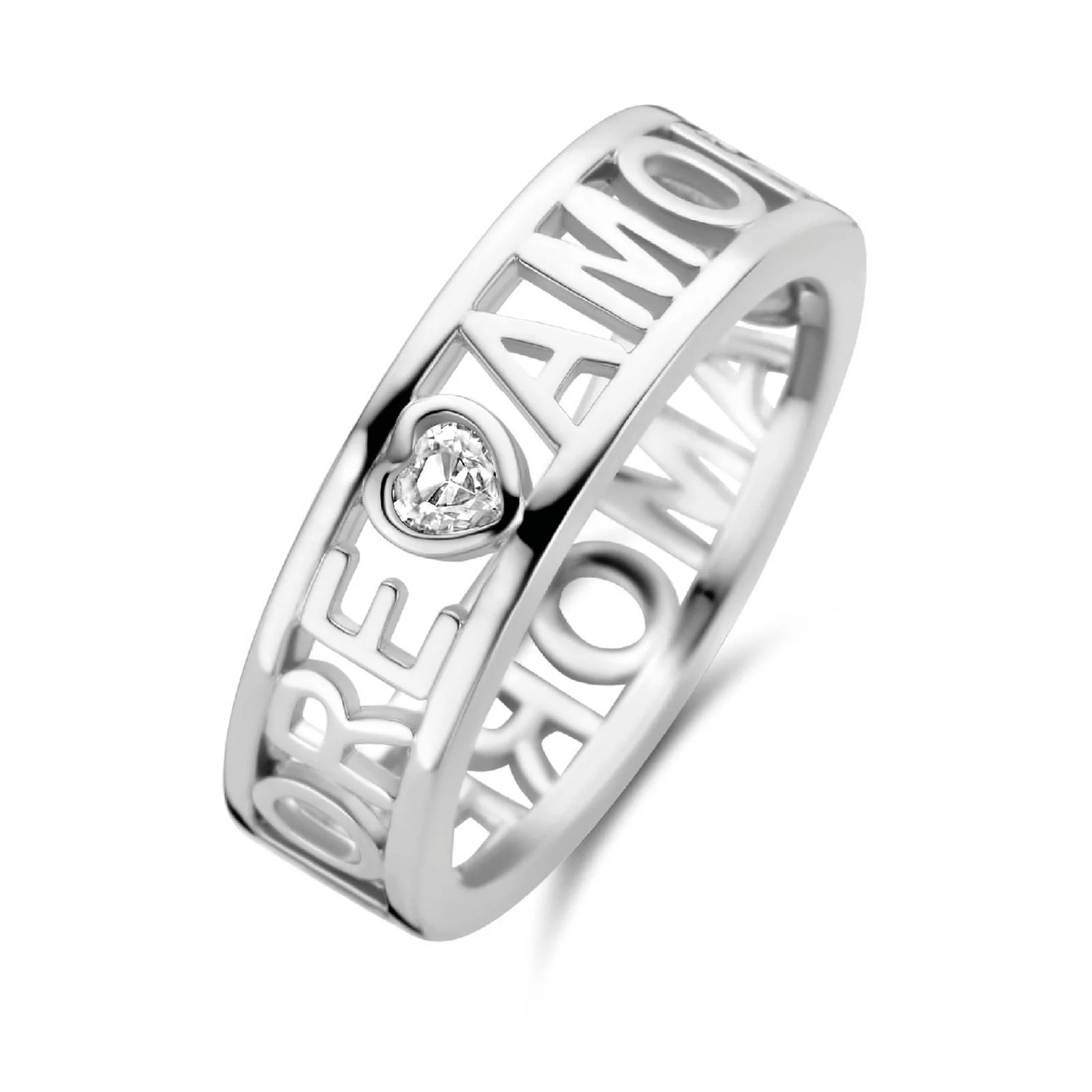 Ti Sento - Milano sterling zilveren ring 12227ZI