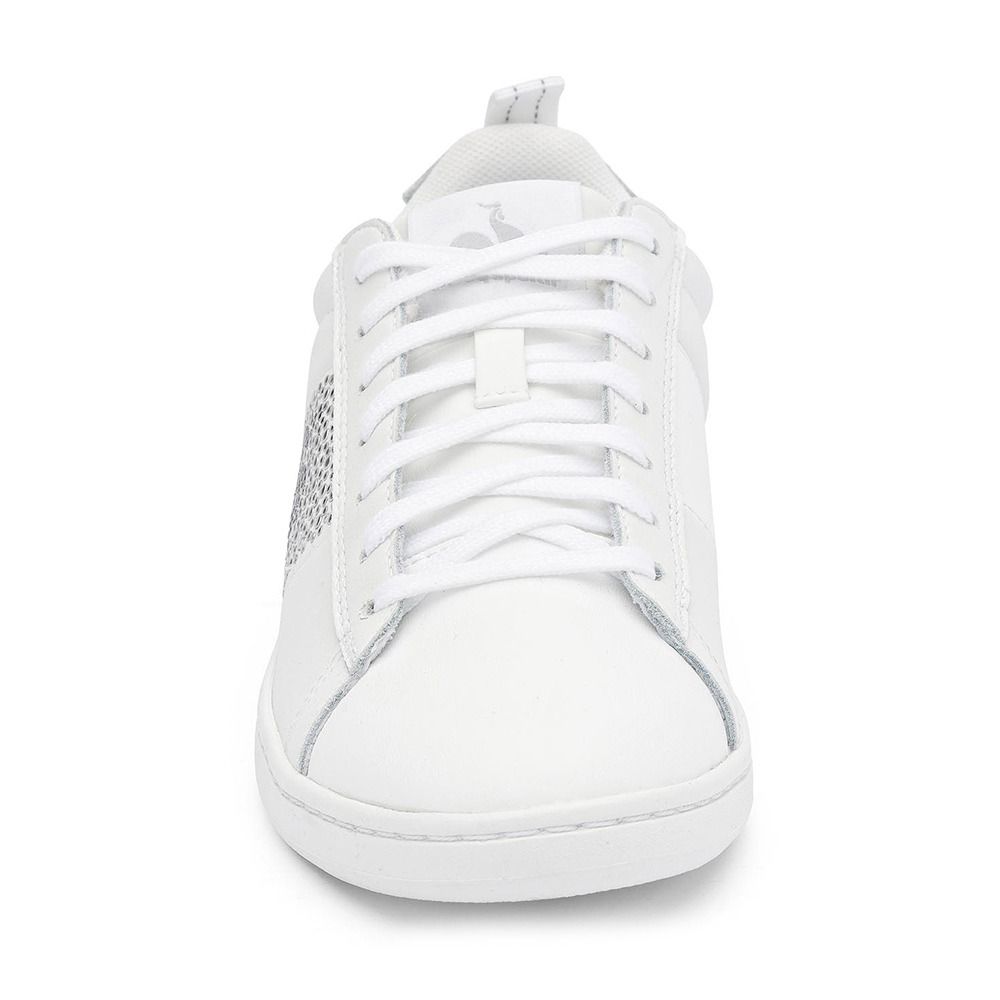 Le Coq Sportif COURTCLASSIC W DIAMOND - Sneakers Femme optical white/silver