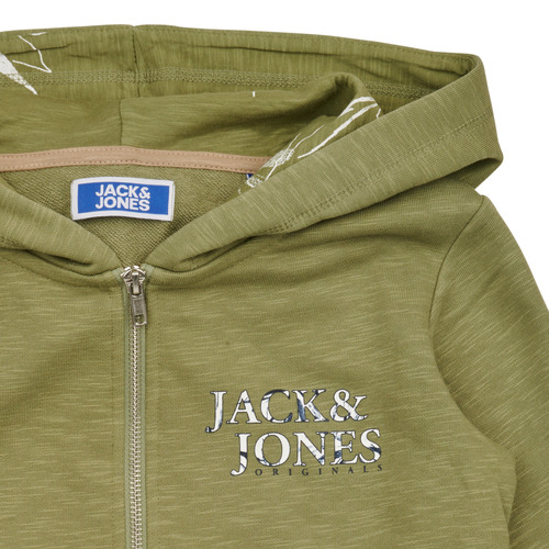 Jack & Jones - JORCRAYON SWEAT ZIP HOOD - Vert