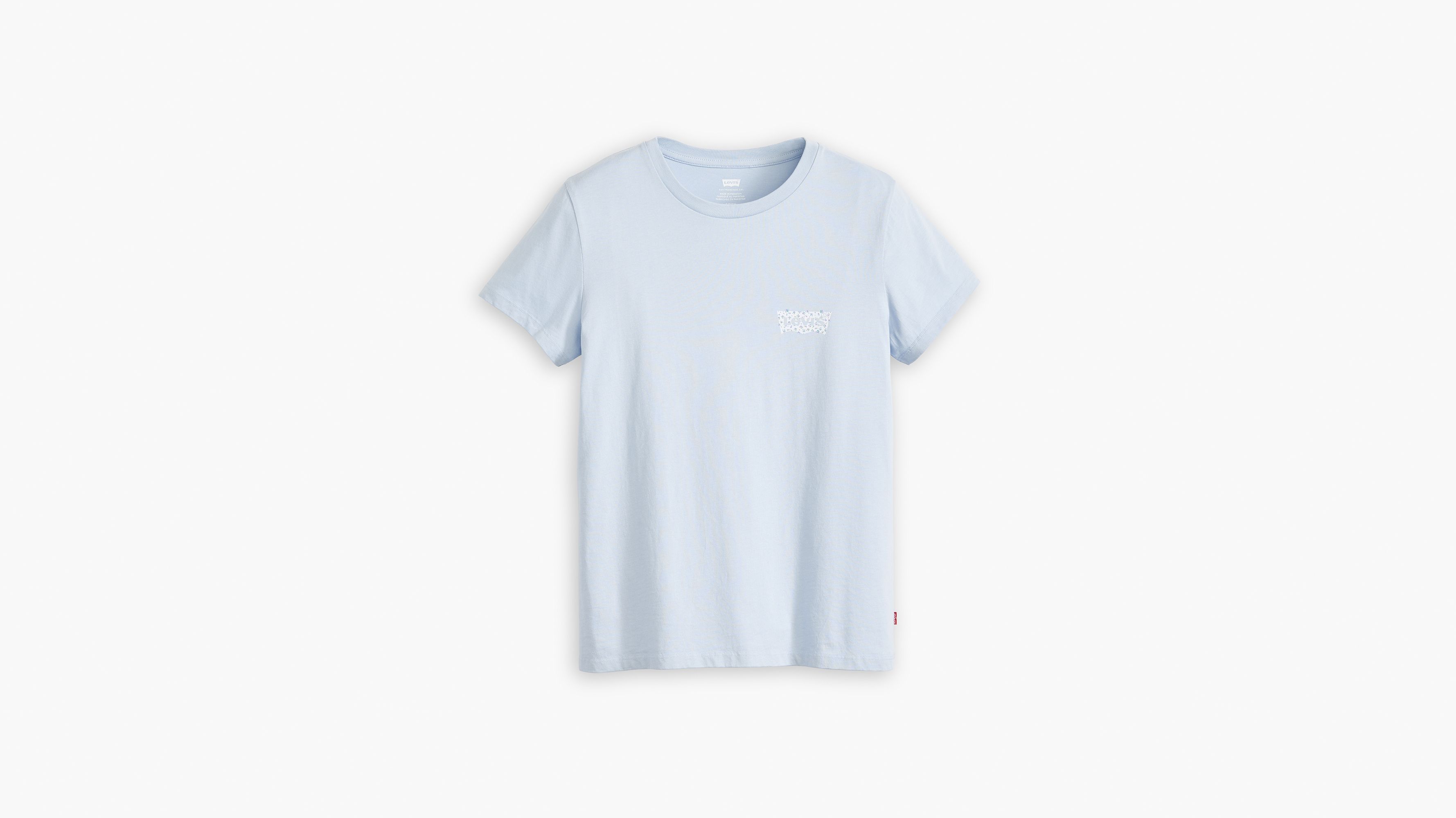 T-shirt Perfect - Holmes Floral Bw Fill Kentucky Blue - Bleu
