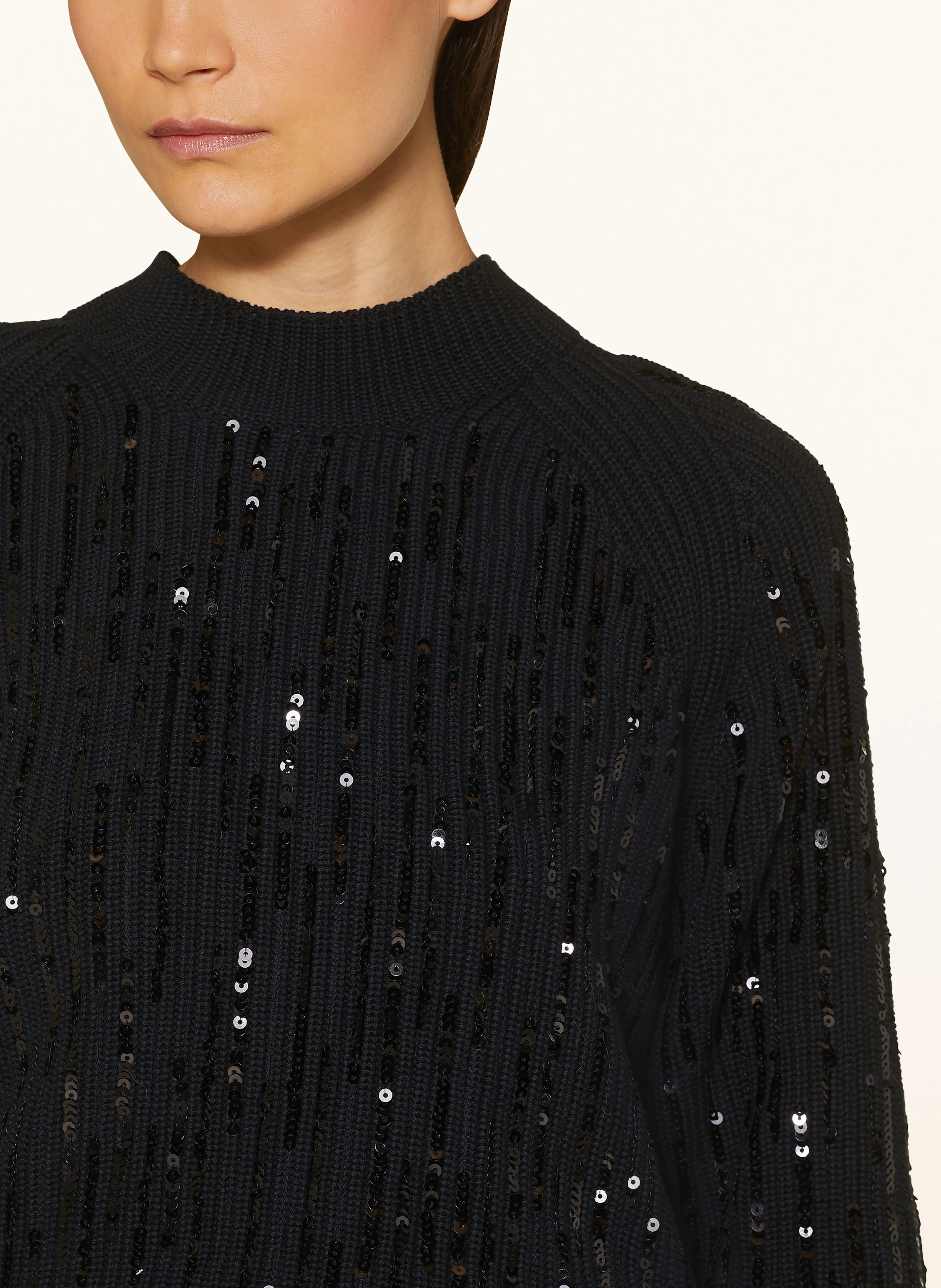RIANI Pullover mit Pailletten