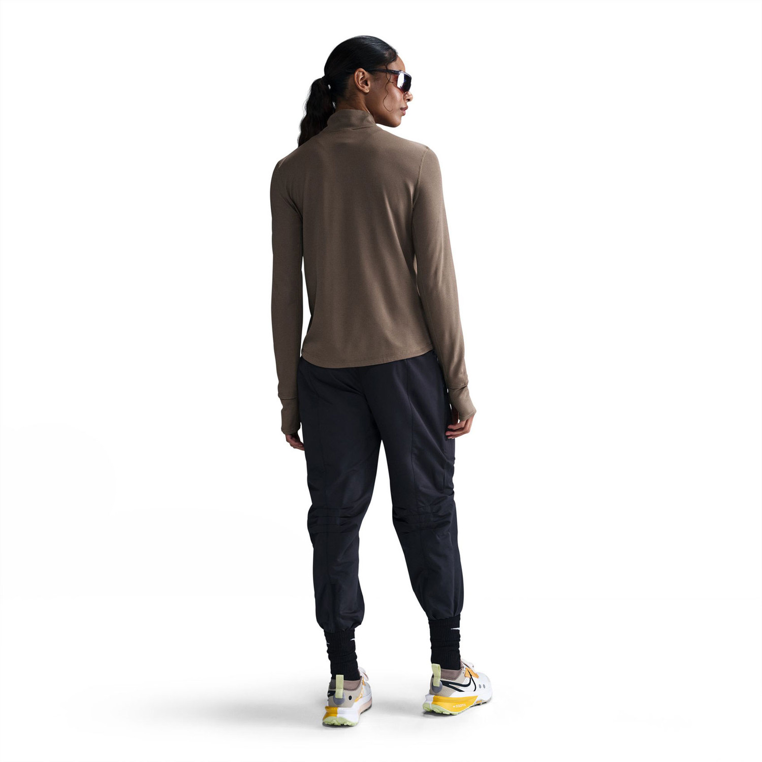 Nike Dri-FIT Trail Longsleeve Half-Zip Dames