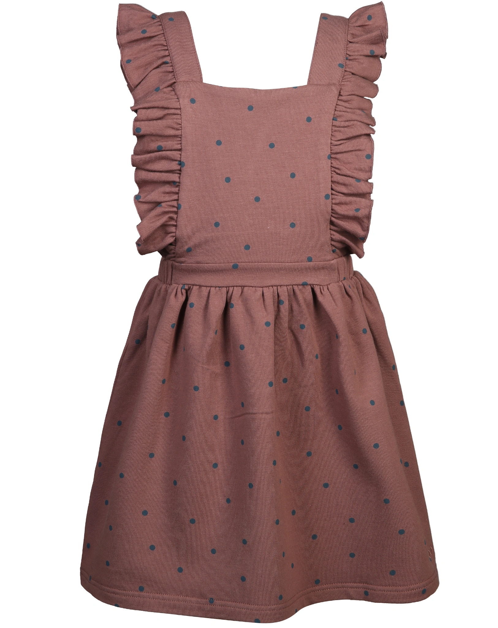 Kleid DORAS in mahogany dot