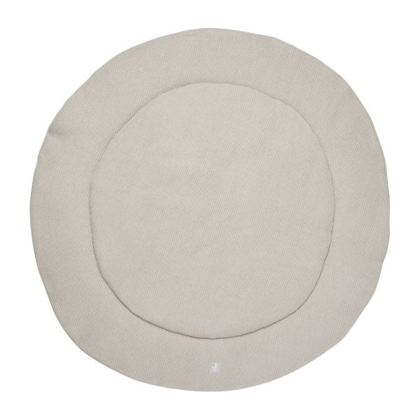 Jollein Basic Knit Boxkleed Rond Ø 95cm Nougat