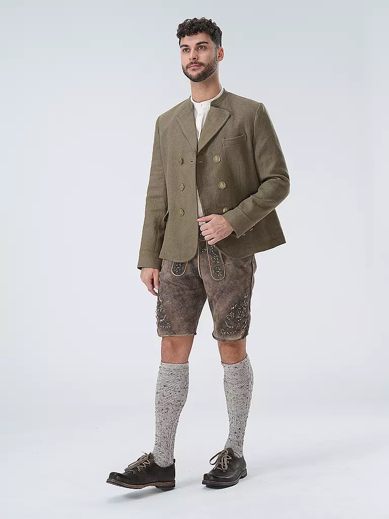 GOTTSEIDANK Trachtensakko KORBE  olive