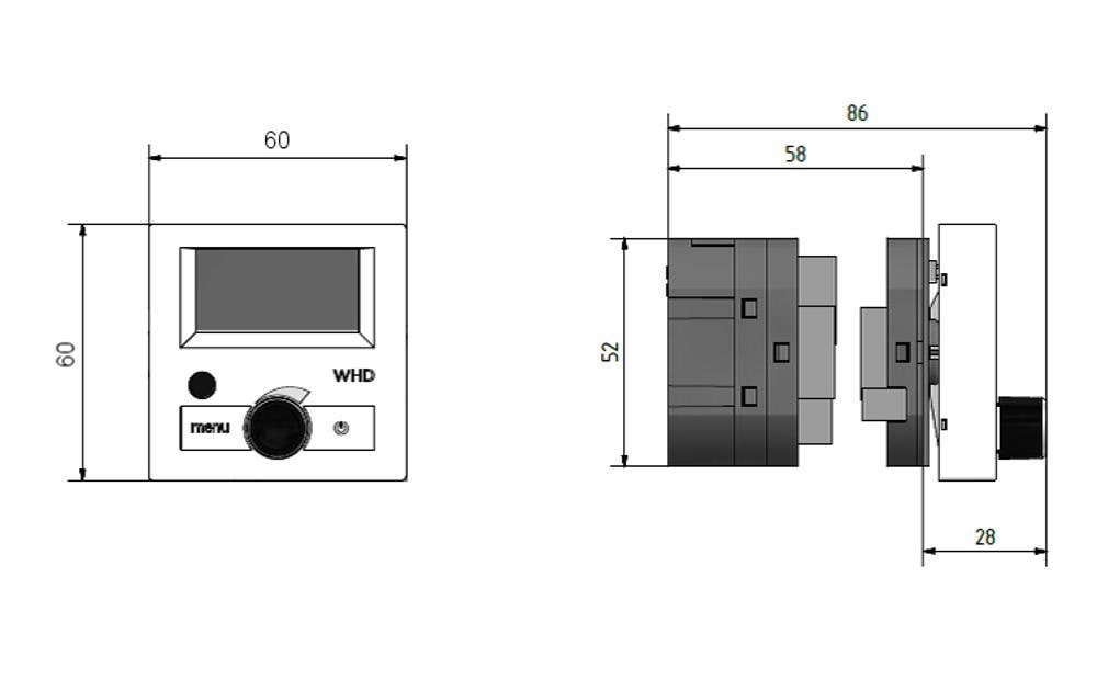 Radio DR 60 EDIZIO DAB+<br>DAB+-Unterputzradio