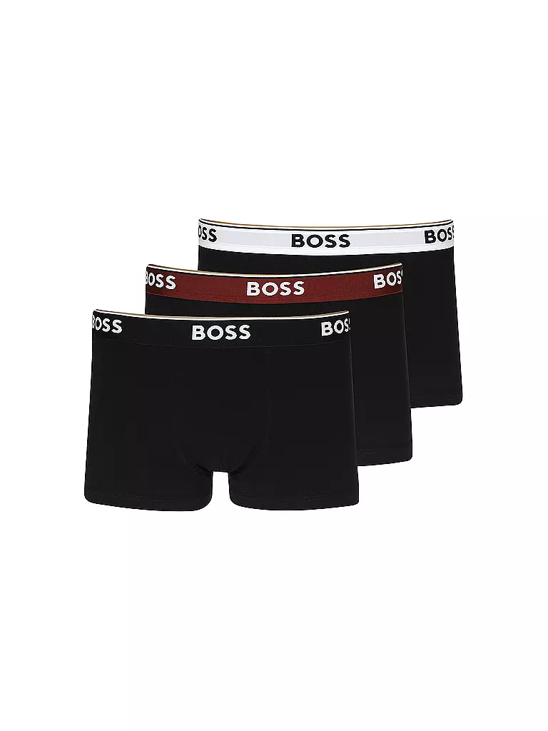 BOSS Pants 3er Pkg. open schwarz
