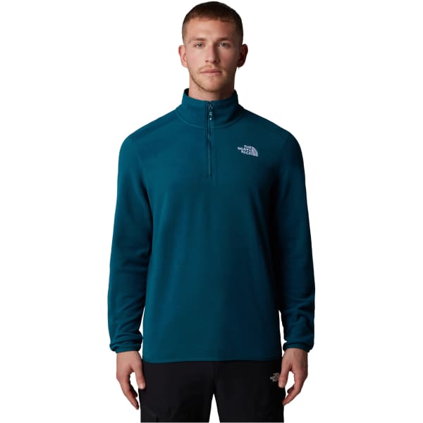 Sweat polaire THE NORTH FACE 100 GLACIER 1/4 ZIP EU MIDNIGHT PETROL