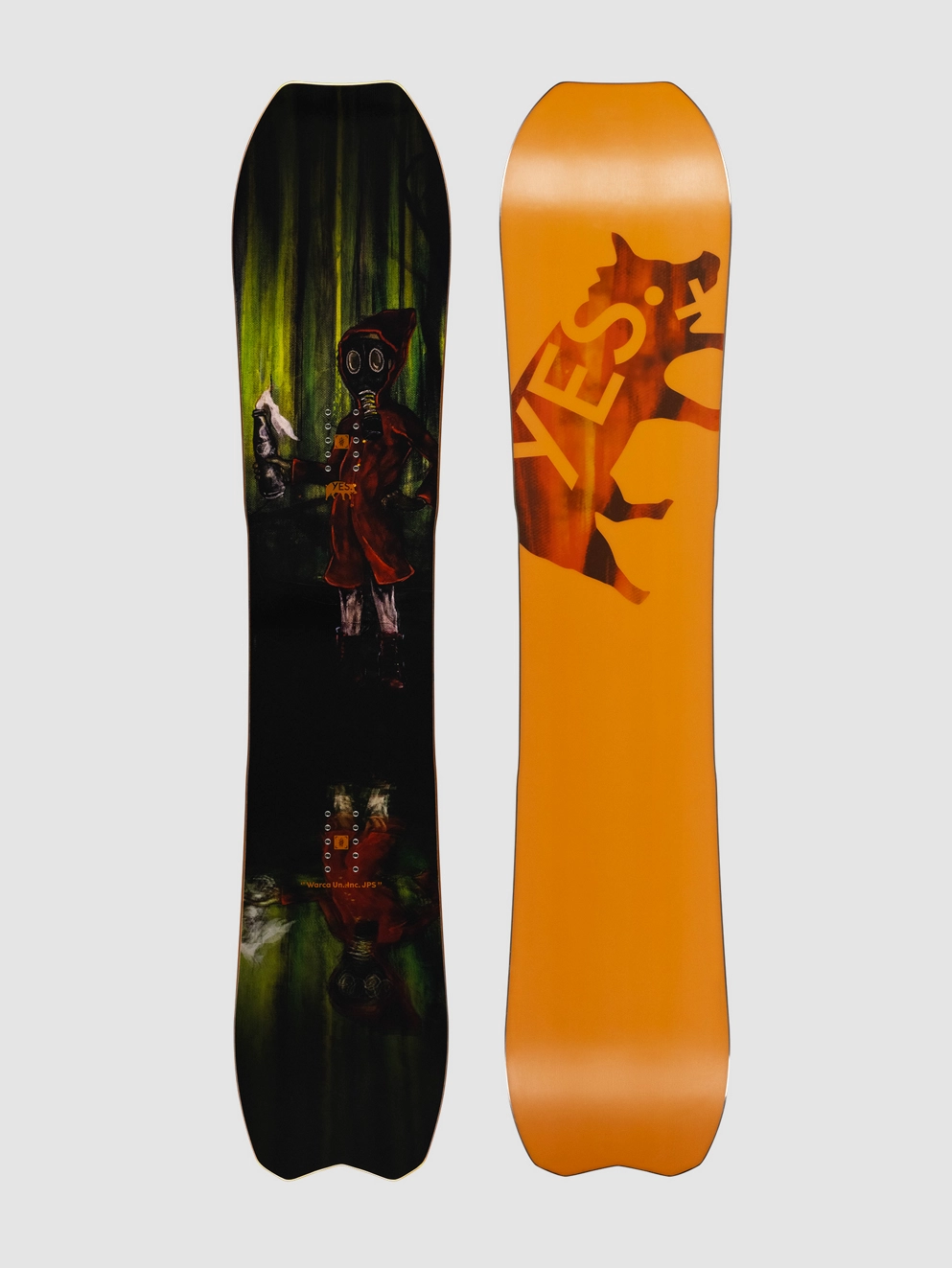 YES Warca Uninc Jps 2025 Snowboard dark green