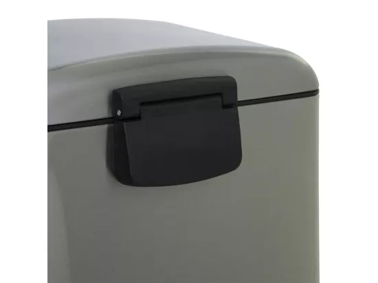 Poubelle en Métal 30 Litres Inox ouverture à pédale