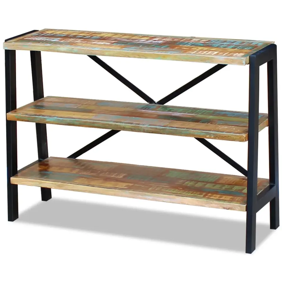 vidaXL - Houten Tafel - Multikleur - Hout