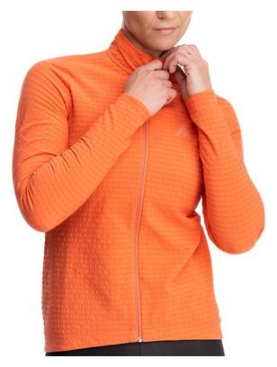 Maillot Manches Longues Femme 7Mesh Seton Orange Hot Coral