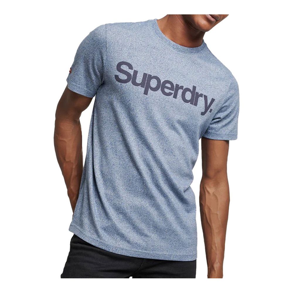 Superdry VINTAGE CORE LOGO CLASSIC - Tee-shirt Homme vintage denim grit