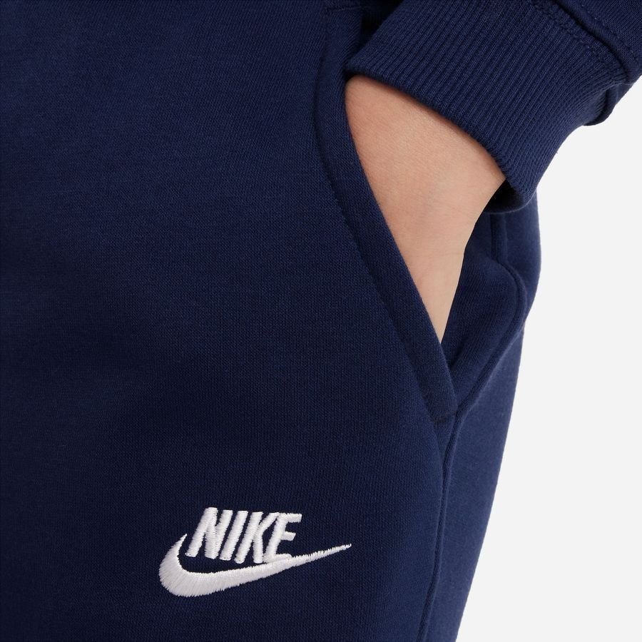 Nike Survêtement NSW Club Fleece - Bleu Marine/Blanc Enfant