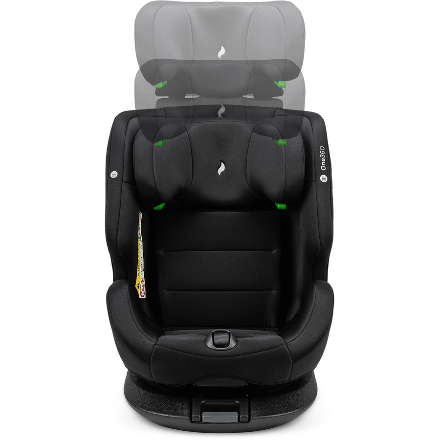 osann Autokindersitz One360 iSize All Black
