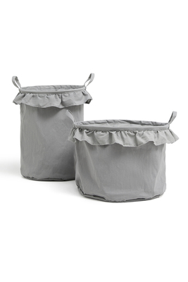 Alice & Fox DEMI Oppbevaringskurver 2-Pack, Grå