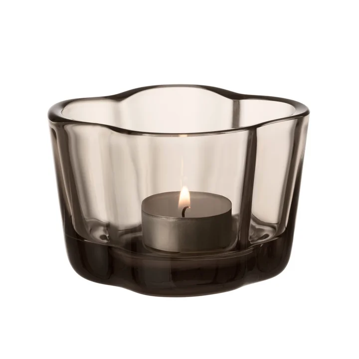 Iittala - Aalto Teelichthalter 60 mm, leinen