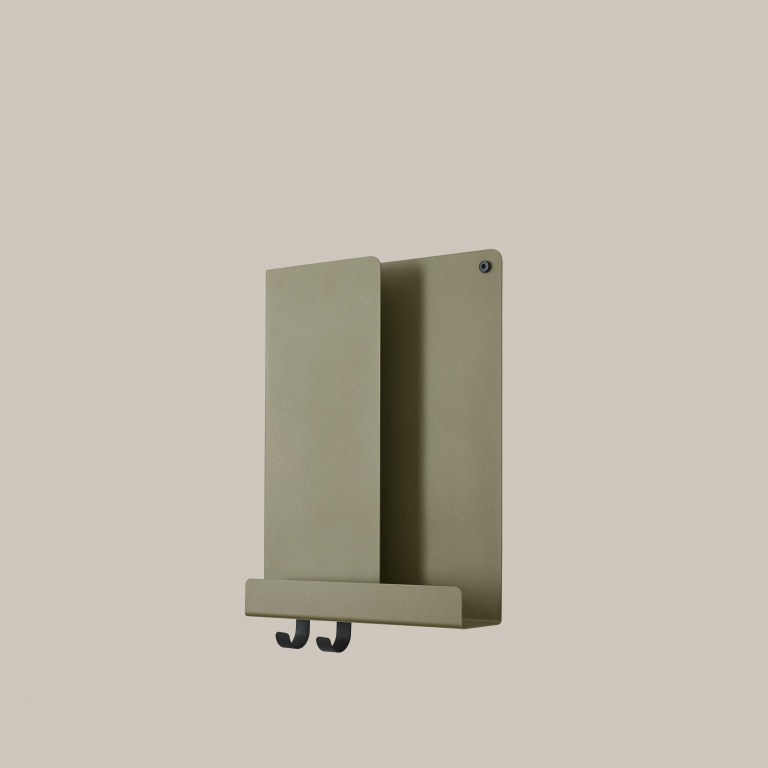 Muuto Folded wandplank hoog zwart