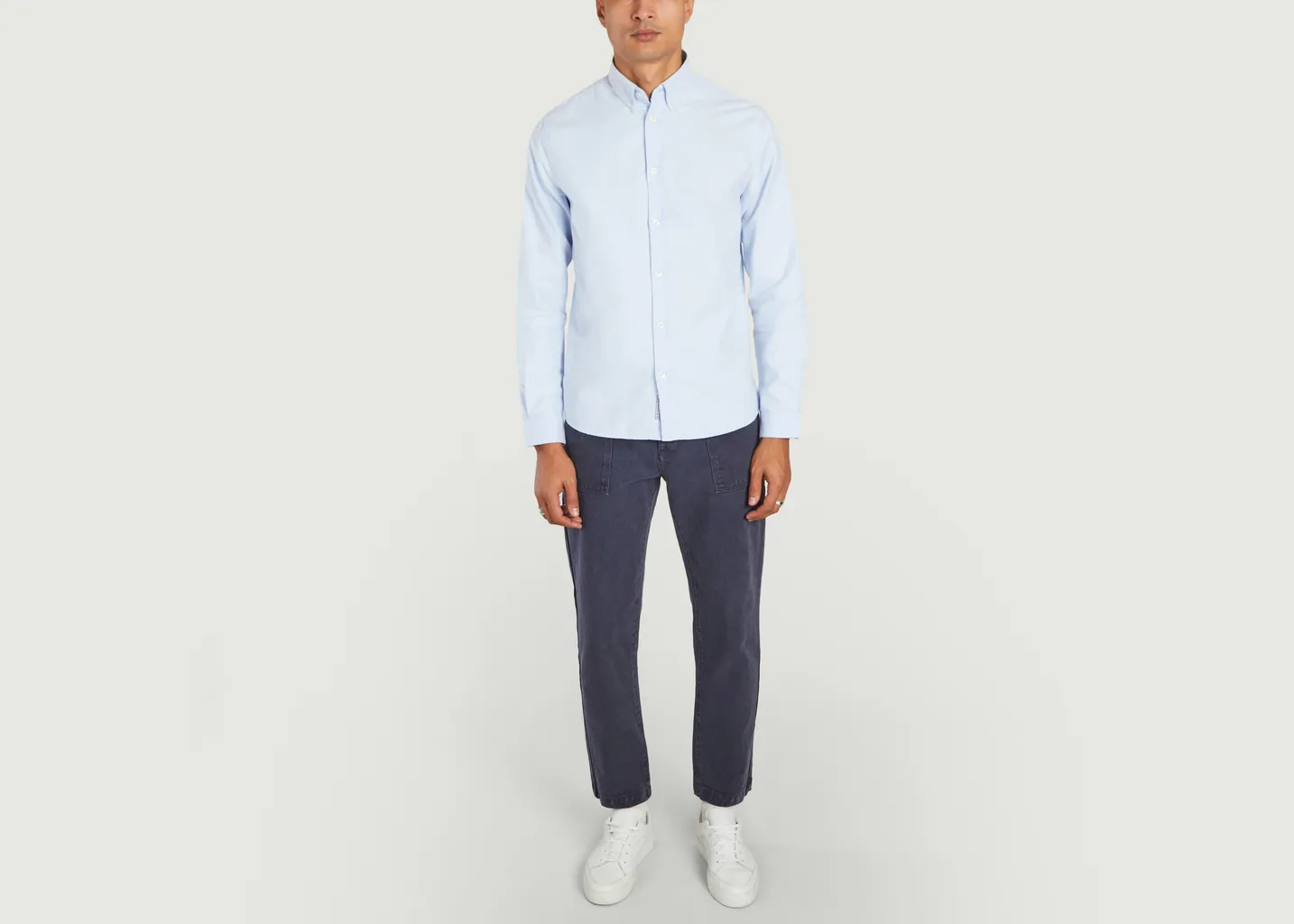 Chemise Ottavio Oxford Cuisse de Grenouille