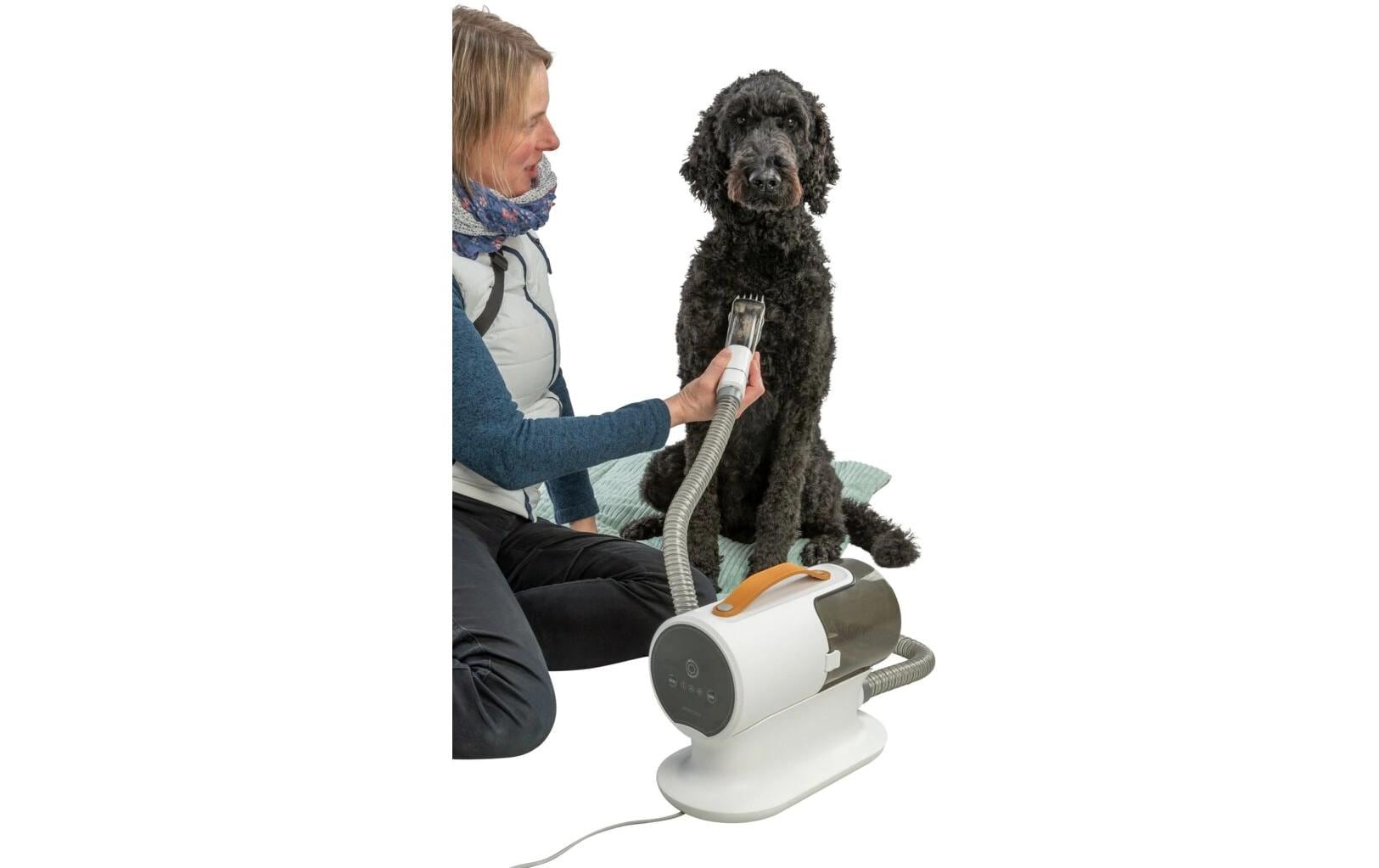 Schermaschinen-Set mit Fellsauger<br>Hunde Fellreinigung und -pflege