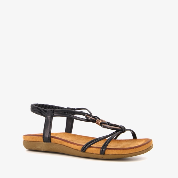 Blue Box dames sandalen zwart