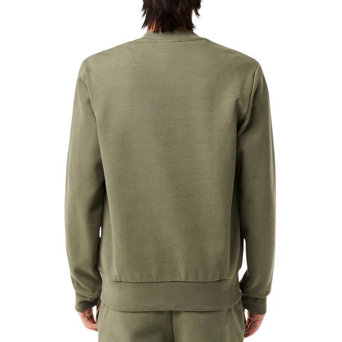 Lacoste Bio Cotton Fleece Crew Sweater Heren