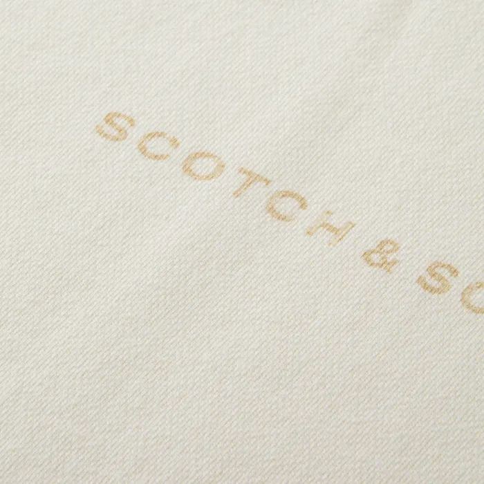 Scotch & Soda Front Chest Logo Sweater Heren