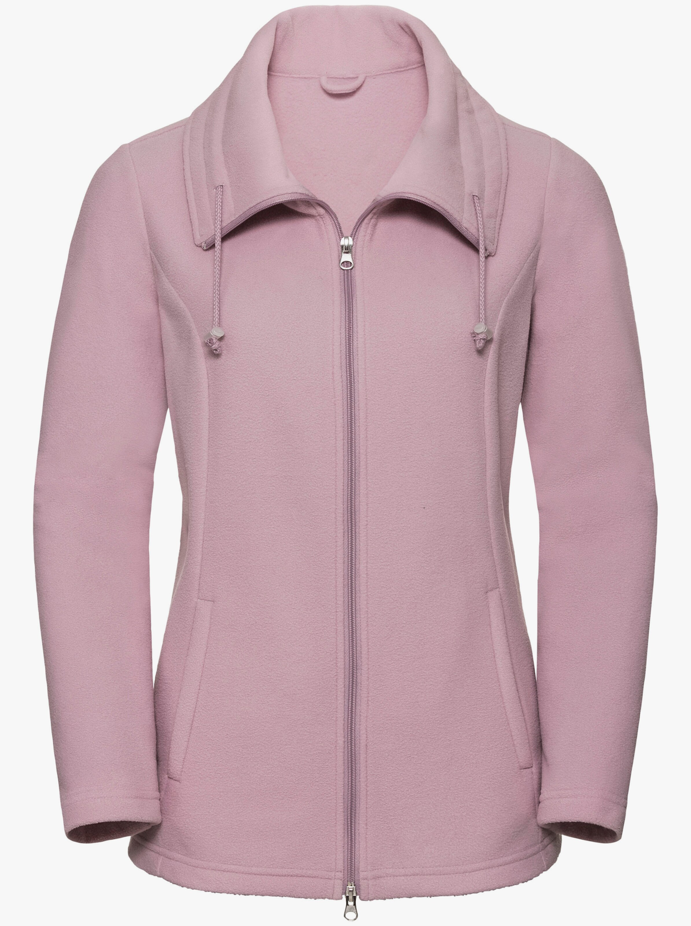 Fleecejacke mit 2-Wege-Reißverschluss