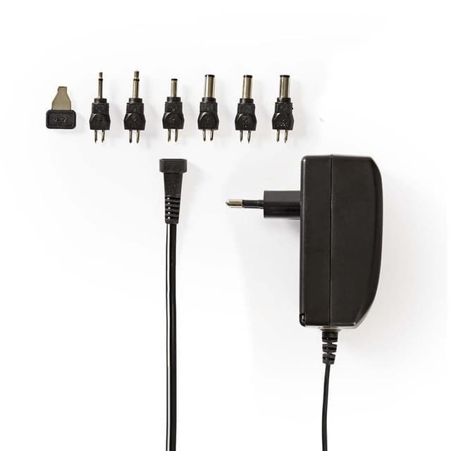 AC-universalstrømadapter | 9,0/12/13,5/15/18/20/24 VDC | 1,0 A-1,5 A