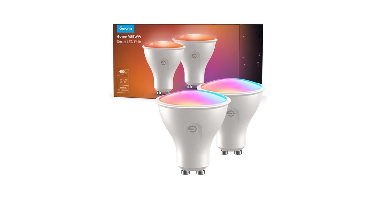GoveeGU10 Wifi&BLE RGBWW Smart ledlamp  (2 stuks, 2.4 GHz wifi, Bluetooth)