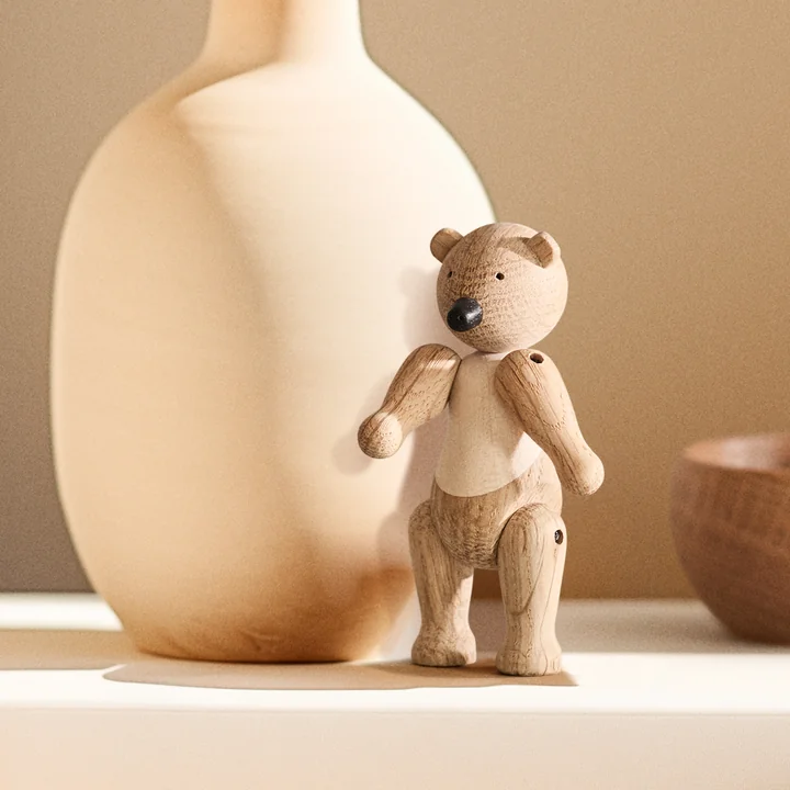 Kay Bojesen - Holz-Bär, Lilliput, H 9,5 cm