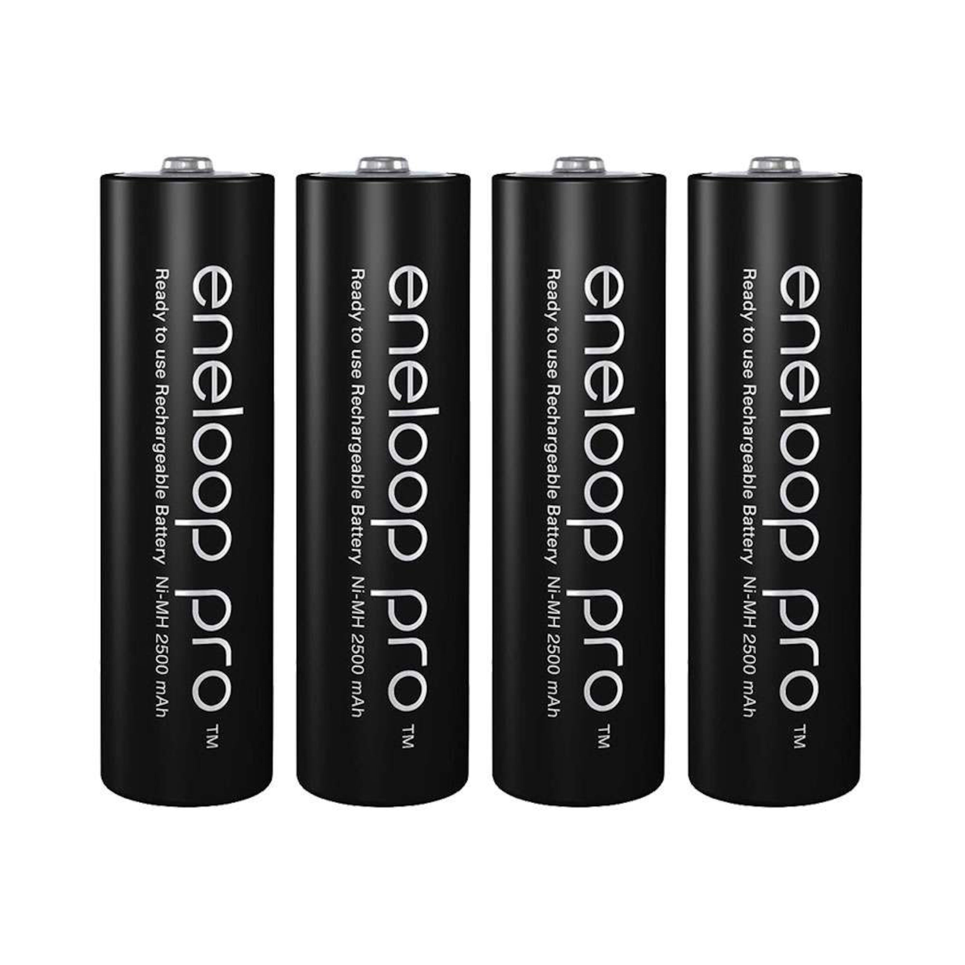 Panasonic Eneloop Pro Oppladbare AA-batterier 2500 mAh 4-pk.