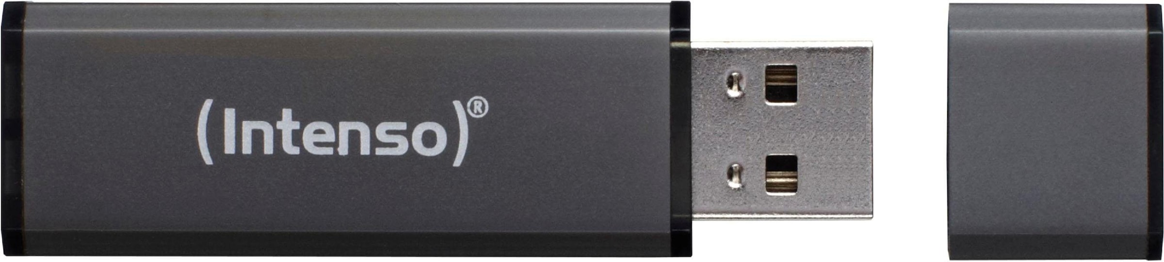 Intenso USB-Stick »Alu Line« (4GB GB USB 2.0 Lesegeschwindigkeit 28 MB/s)