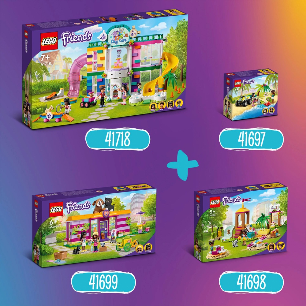 LEGO Friends 41699 Tieradoptionscafé Tierrettungsset