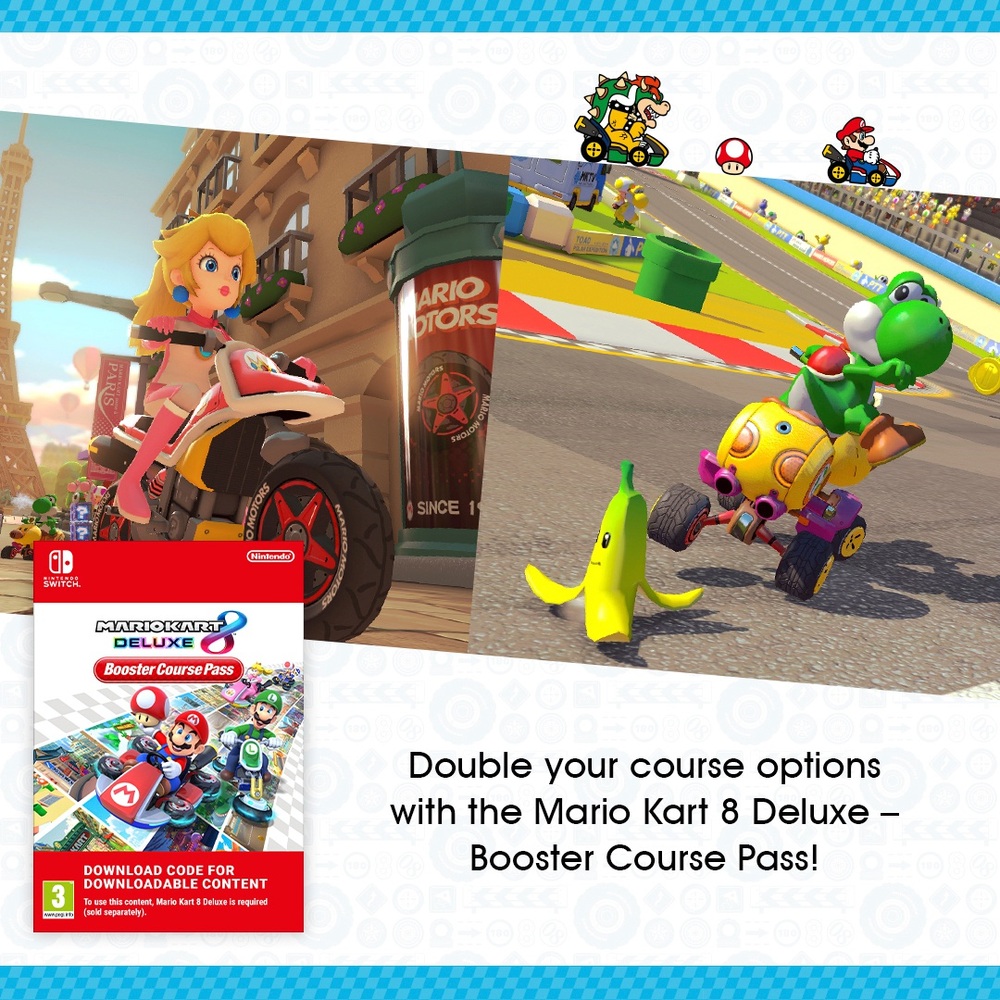 Mario Kart 8 Deluxe Booster Pass: Special Edition (Code in a Box)
