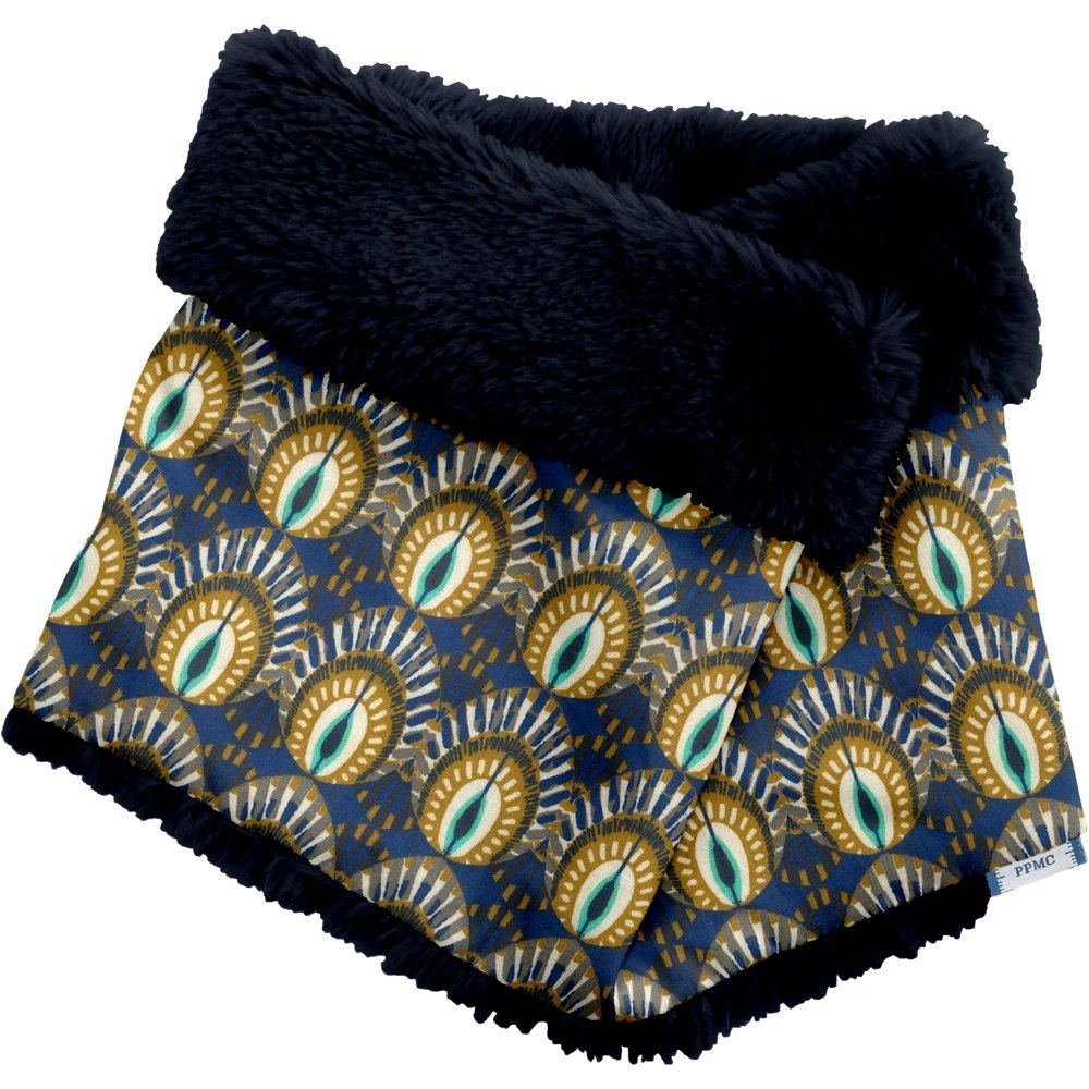 Echarpe Tube Enfant Plumes De Paon