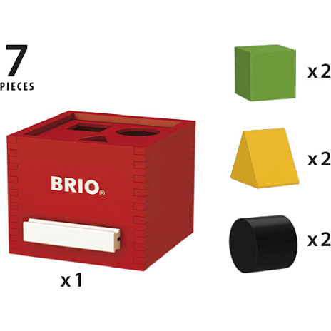 BRIO 30148 Putteboks, rød