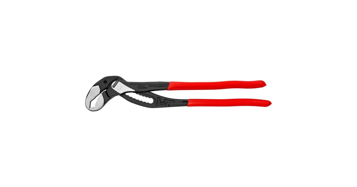 KNIPEXAlligator XL Waterpomptang 8801400 zweedse- / waterpomp-tang  (Zwart/rood, 400 mm)