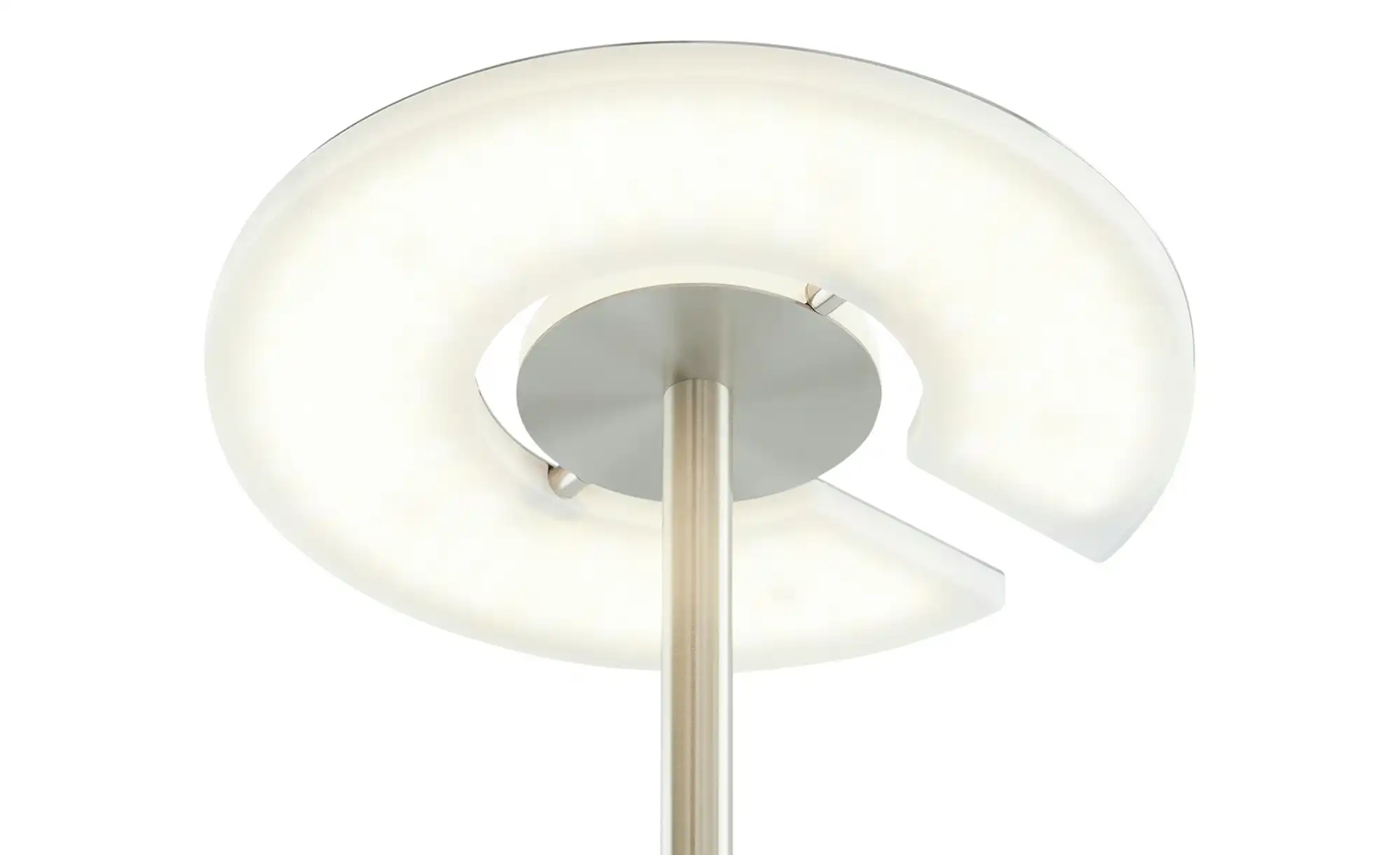 Fischer-Honsel LED-Deckenfluter 2-flammig, Nickel-matt