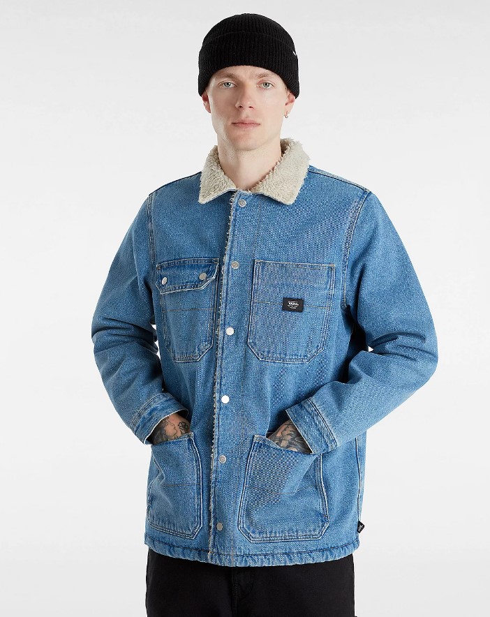 Vans Drill Chore Denim Sherpa Stonewash Indigo