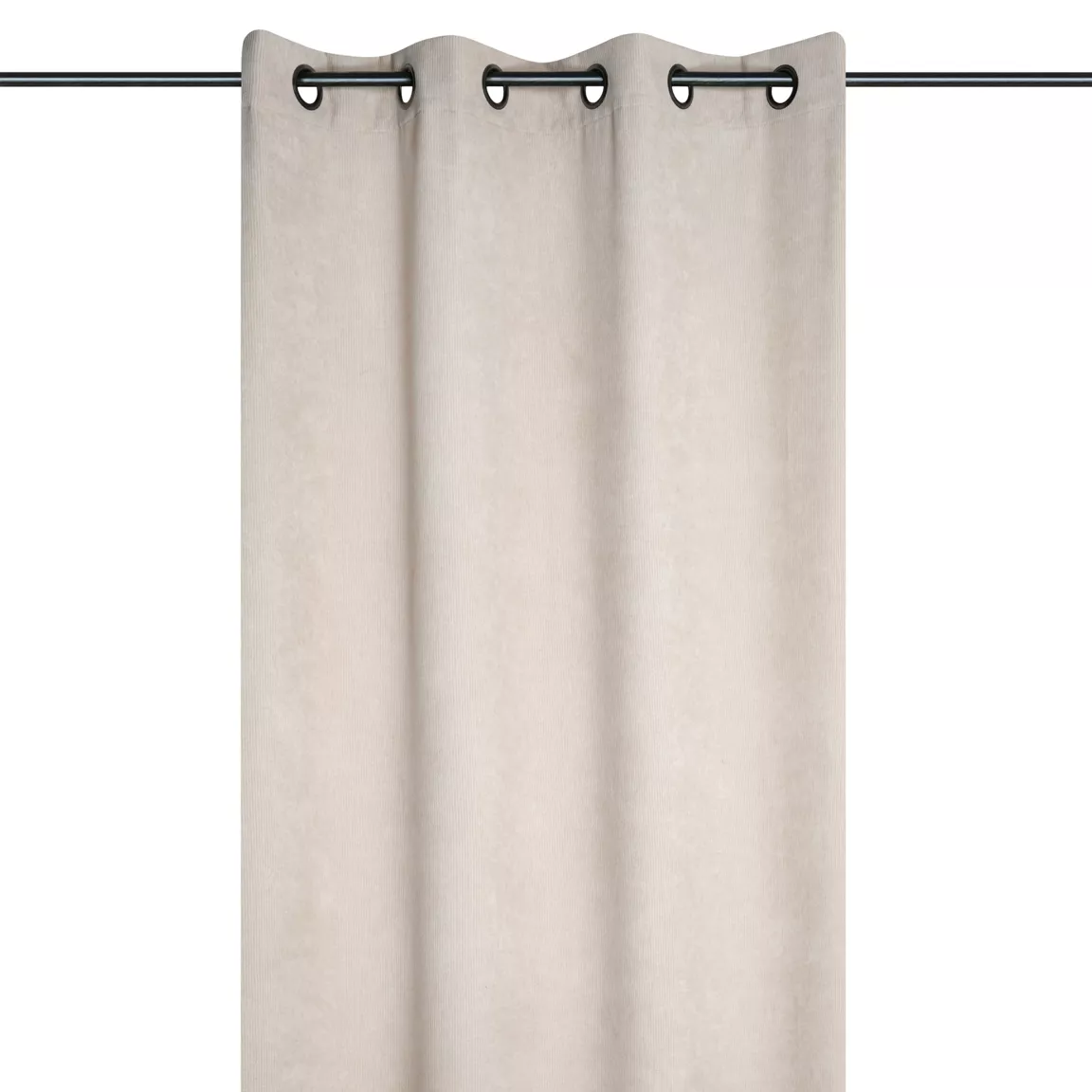 Rideau velours (140 x 260 cm) Dandy Beige