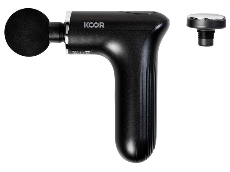 KOOR Massage Pistole Caalda Mini Massage Gun mit Wärmefunktion zur Unterstützung der Regenerationszeiten