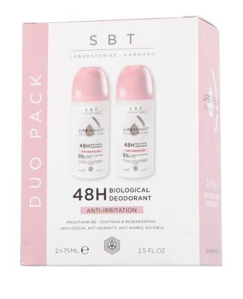 SBT LifeRepair Cell Nutrition Set mit 48H Biological Deodorant Anti-Irritation 75ml-75ml