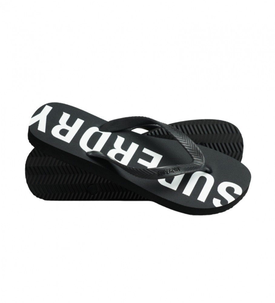 Superdry Chanclas Code Core Sport negro