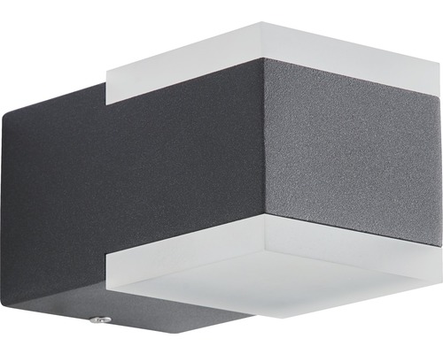 AEG LED buitenwandlamp 2x3W 222 lm 3000K antraciet/wit
