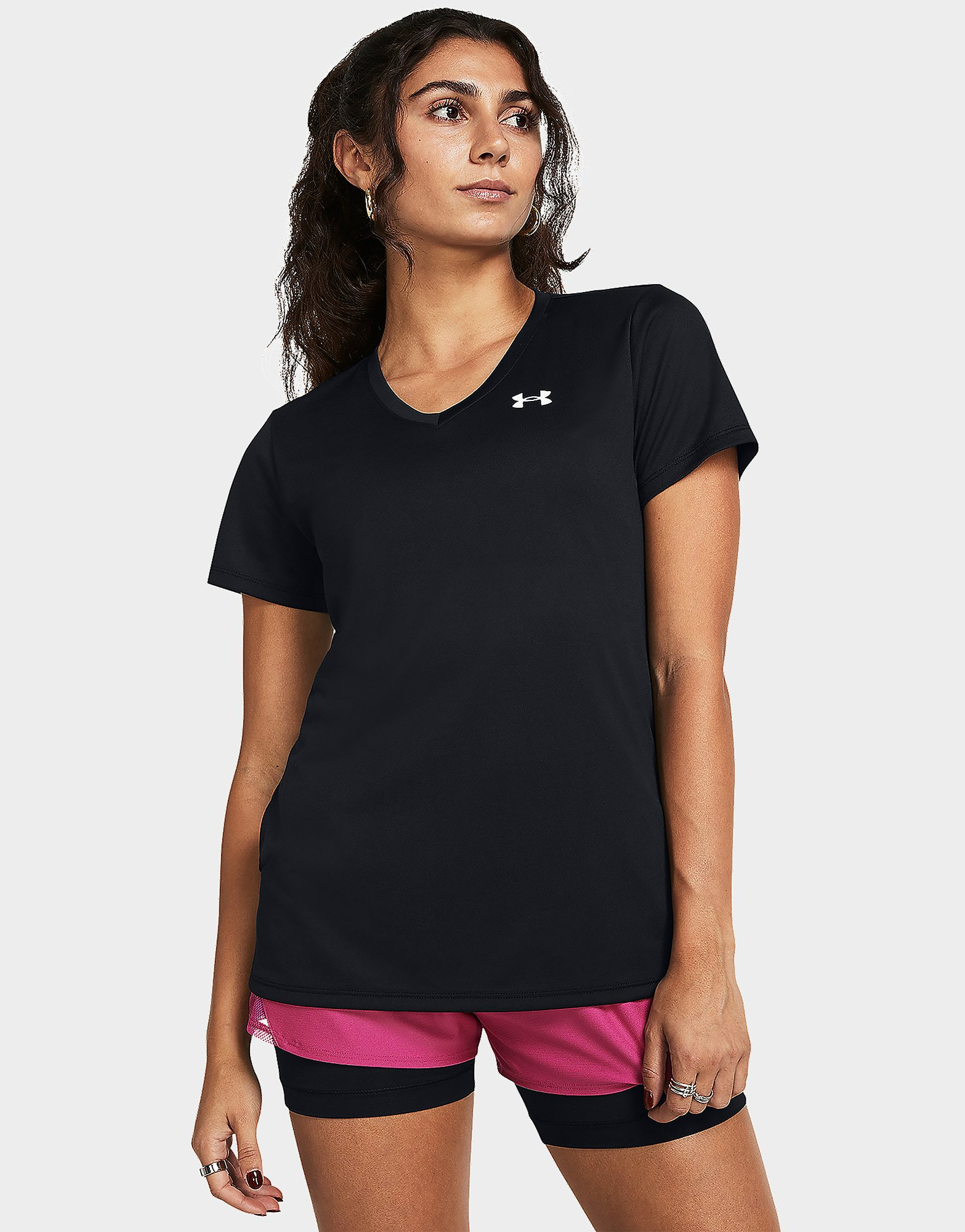 Under Armour Short-Sleeves Tech SSV- Solid