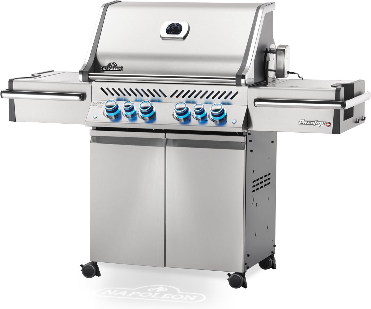Napoleon gasbarbecue met achter- en zijbrander Prestige 169 x 64 x 132 cm